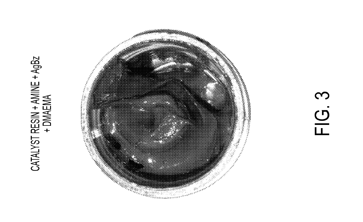 Improving shelf life and color profile of resin compositions with silver nanoparticles