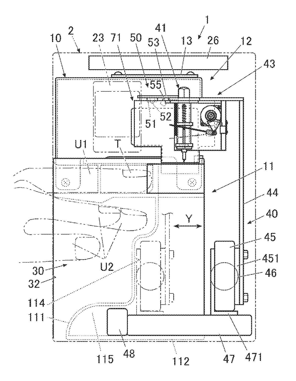 Drawing apparatus and drawing method for drawing apparatus