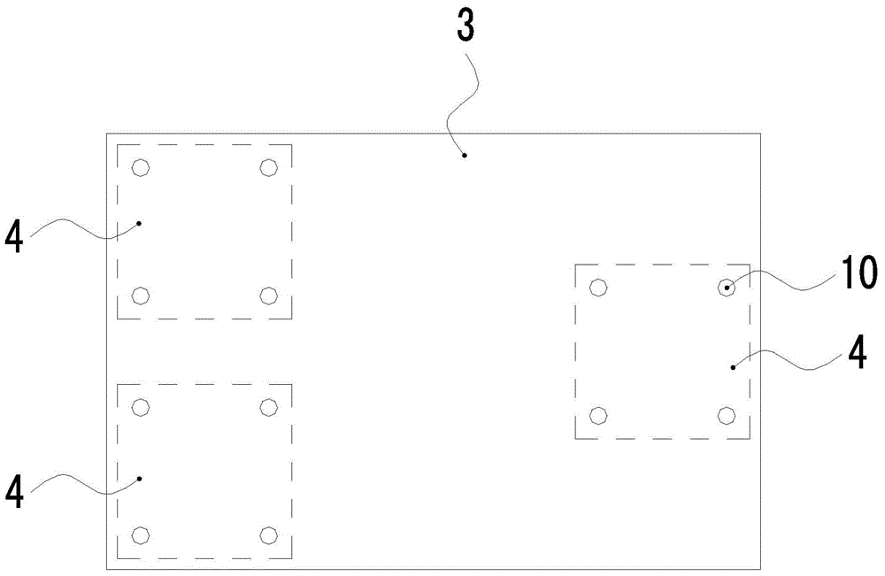 Mounting base for adjusting anchor chain stopper