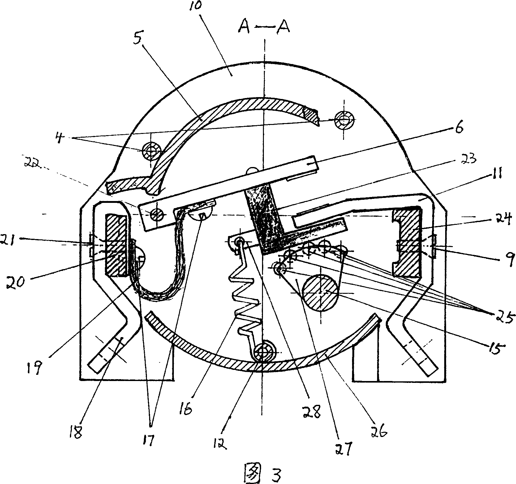 Self-locking AC contactor