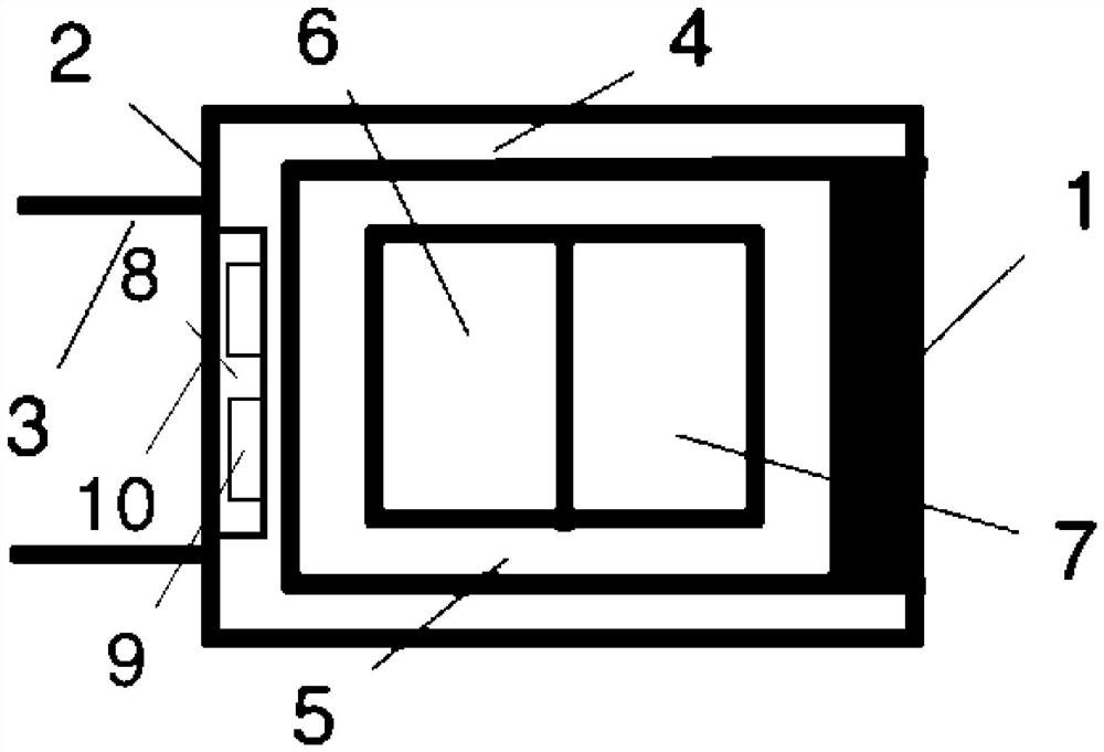 Fireproof and thermal insulation curtain wall and its manufacturing method