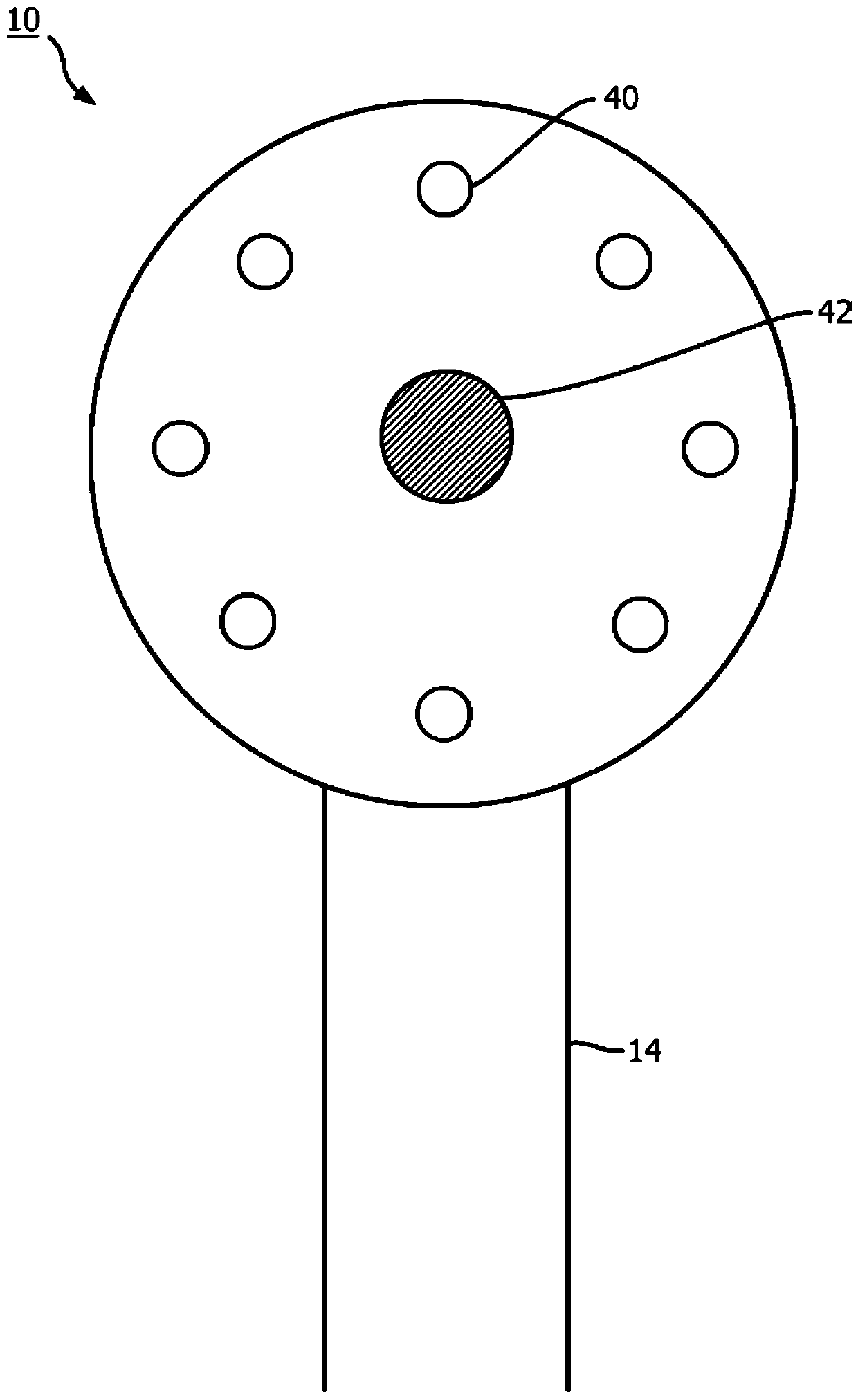 Method and system for improved measurement of localized oral inflammation by using centroid sampling