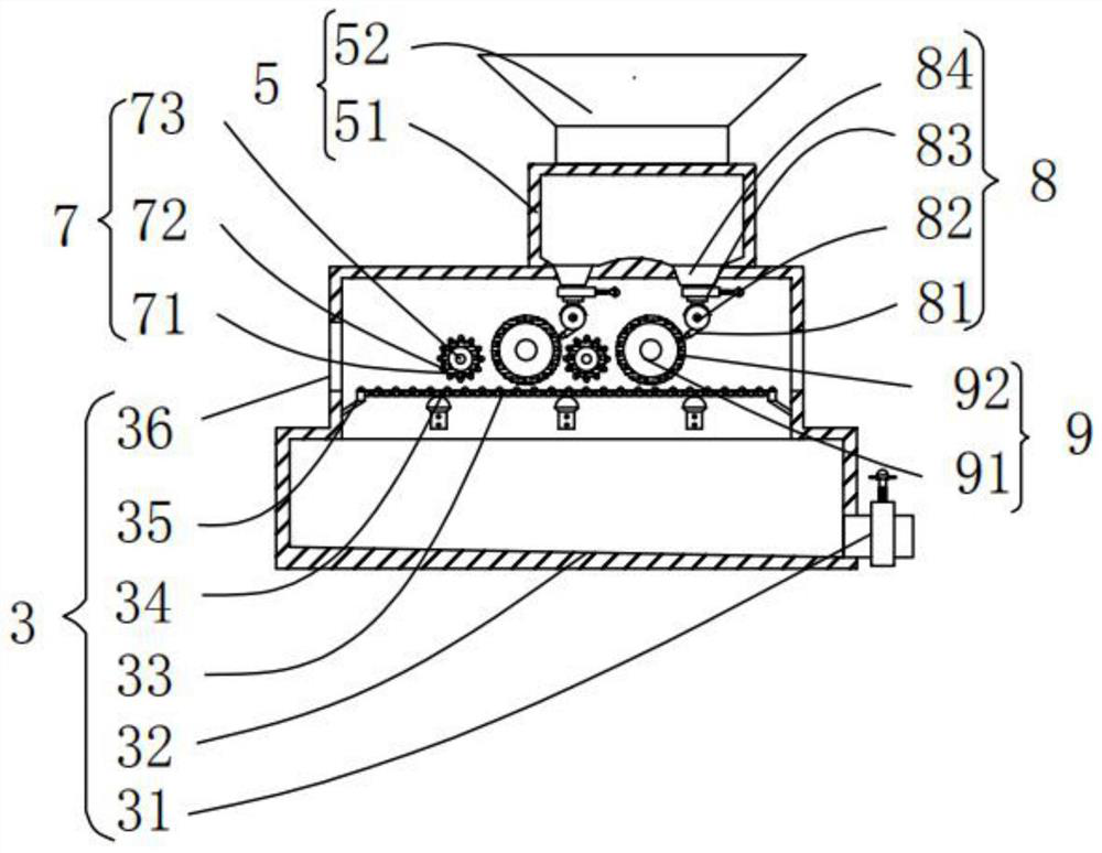 A kind of metal, plastic, wood automatic coating method