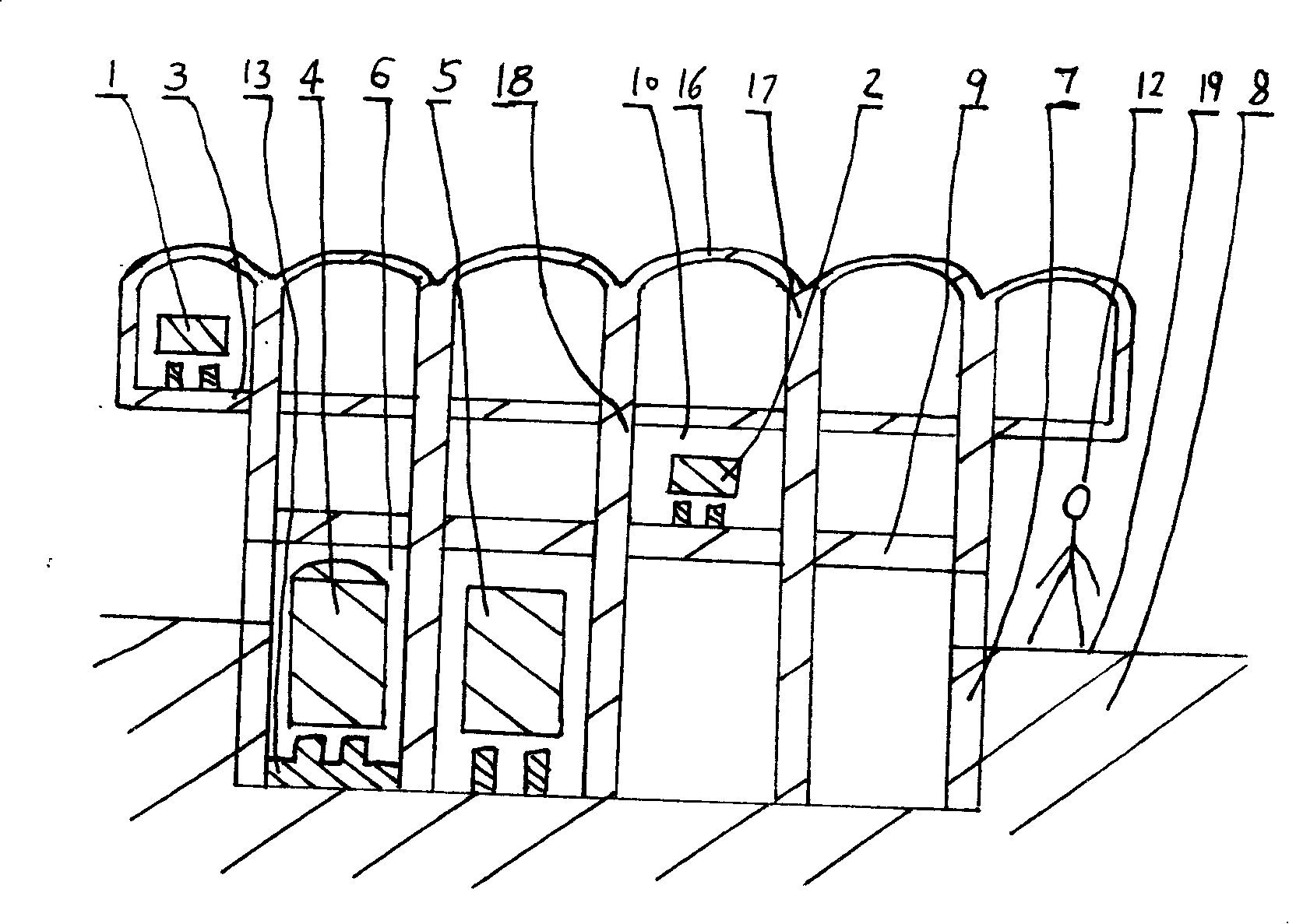 Method and facilities of road traffic engineering system