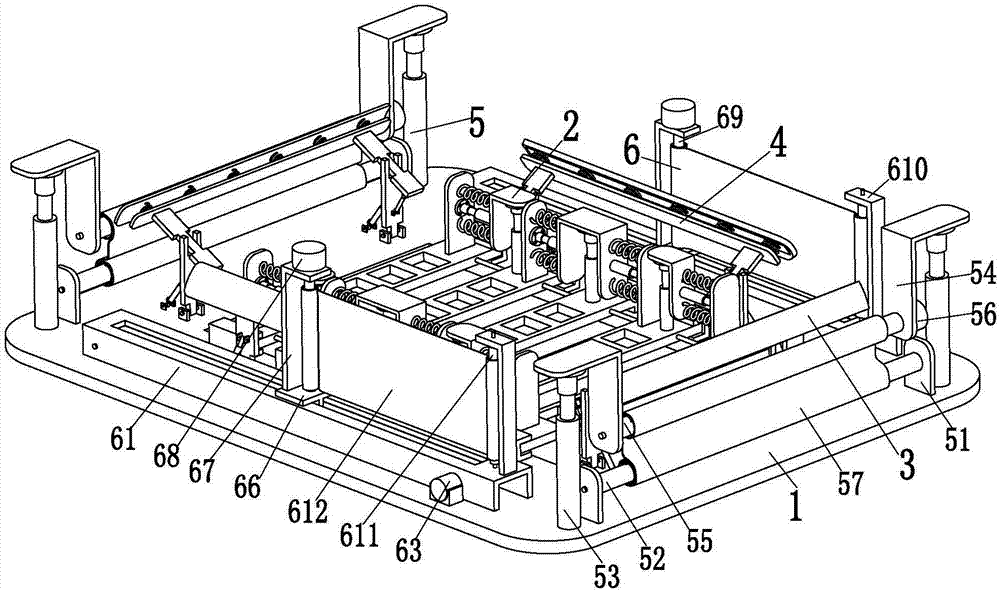 Ecological floating bed for purifying water eutrophication in scenic area of urban wetland