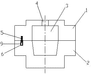 Injection mold facilitating vacuum-pumping