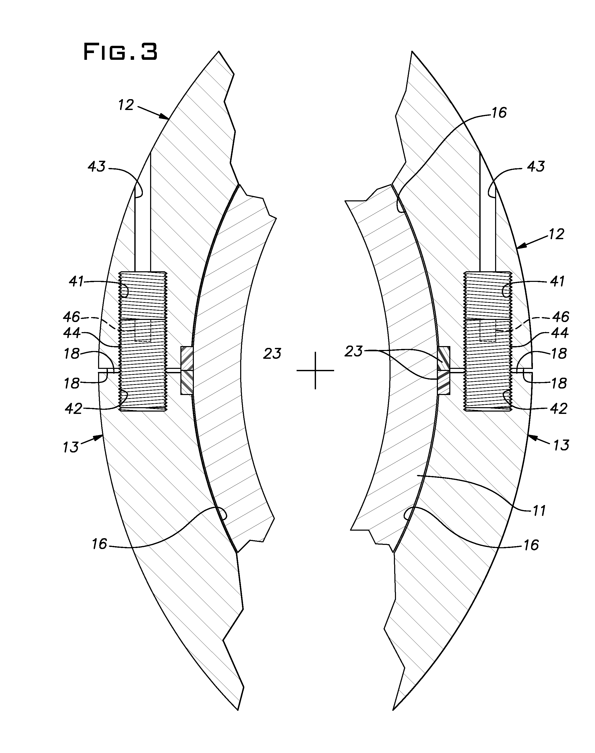 Split fitting for pipe