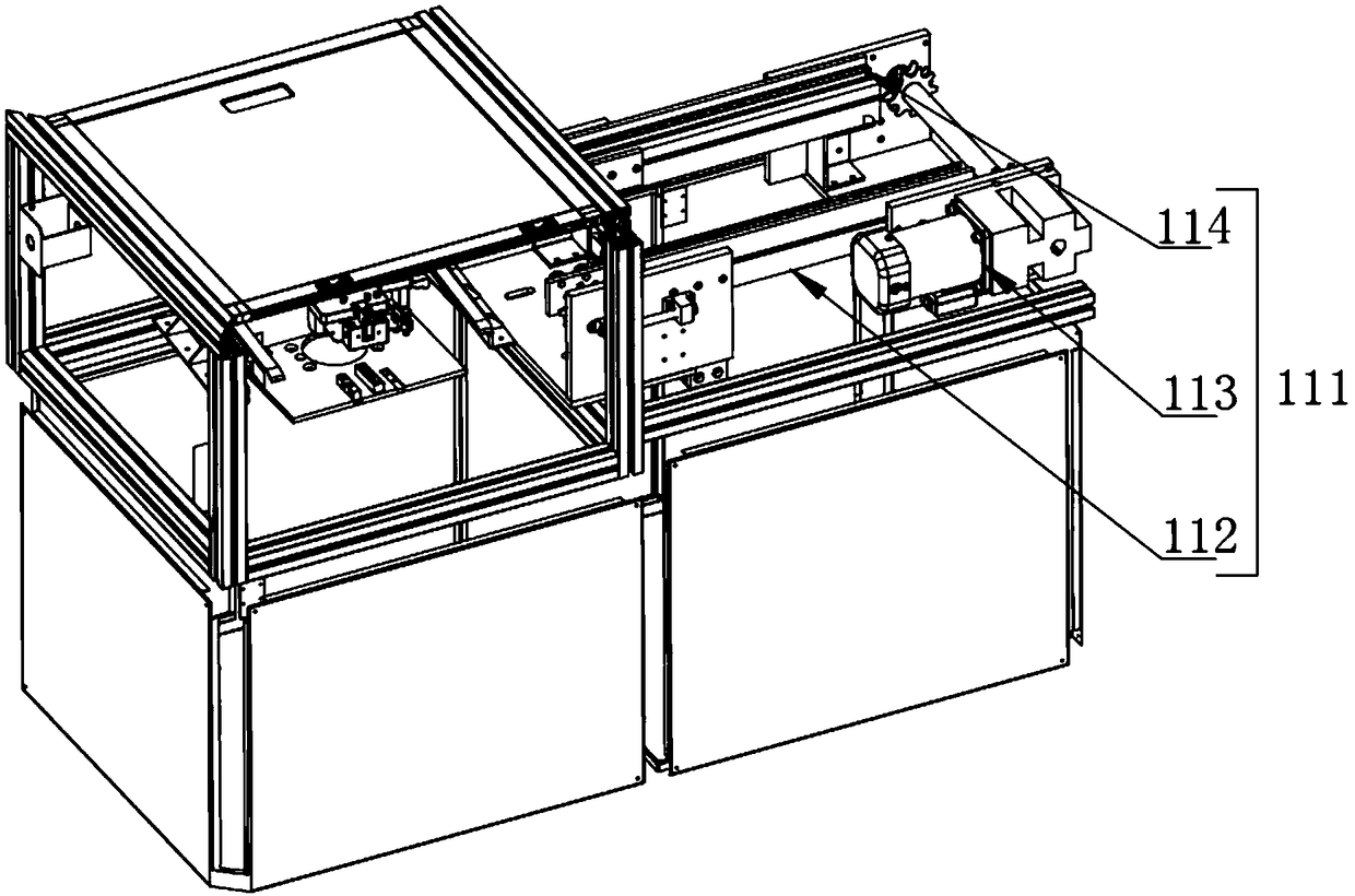 Audio electric board automatic detection and discharging system based on cyclic reflux