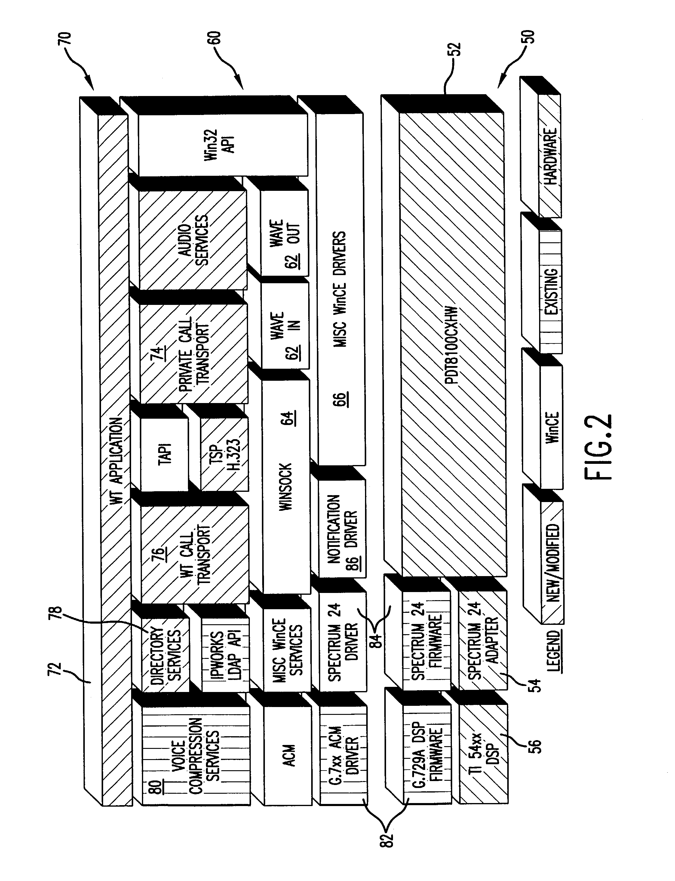 Voice over IP portable transreceiver