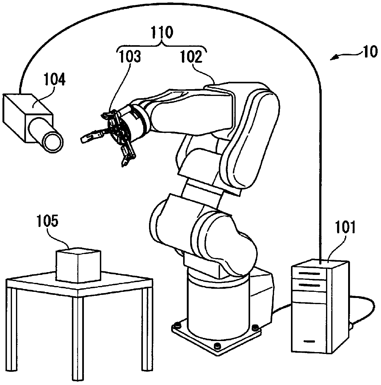 Robot control method, robot control device, robot and robot system