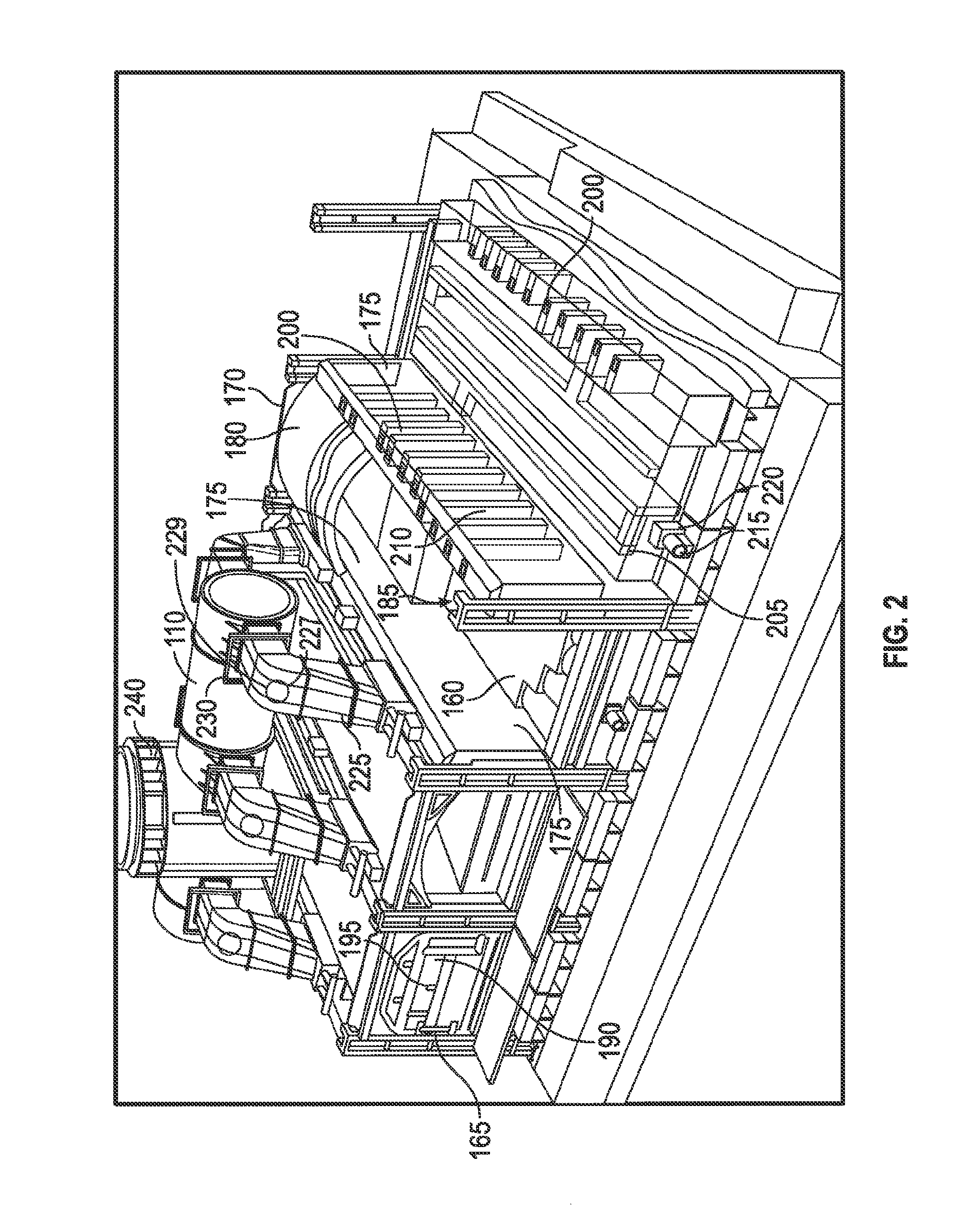 Coke plant including exhaust gas sharing