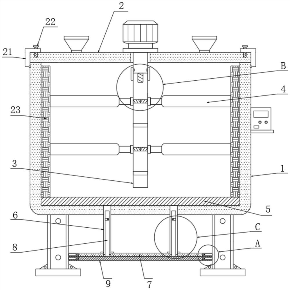 Raw material pretreatment equipment and method in skin care product production process