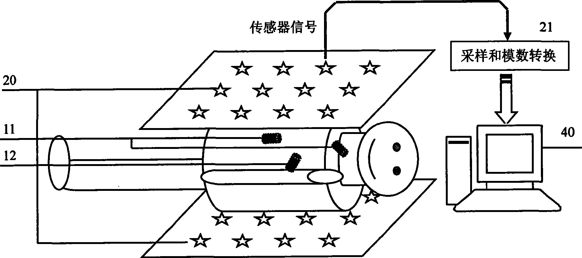 Multi-magnetic target positioning method and system