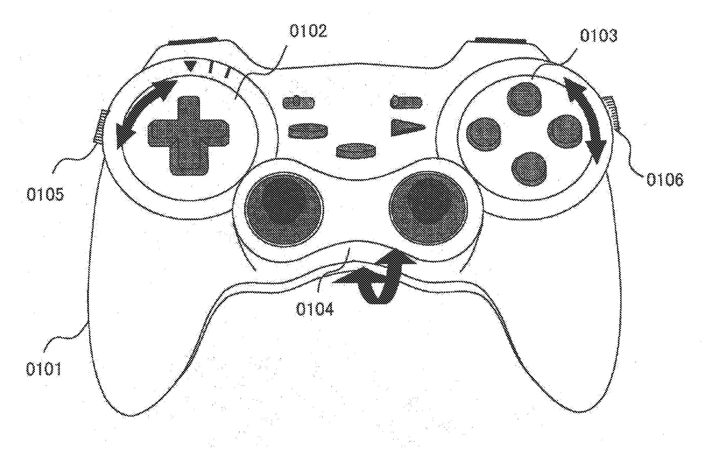 Directional Pad Rotating Mechanism