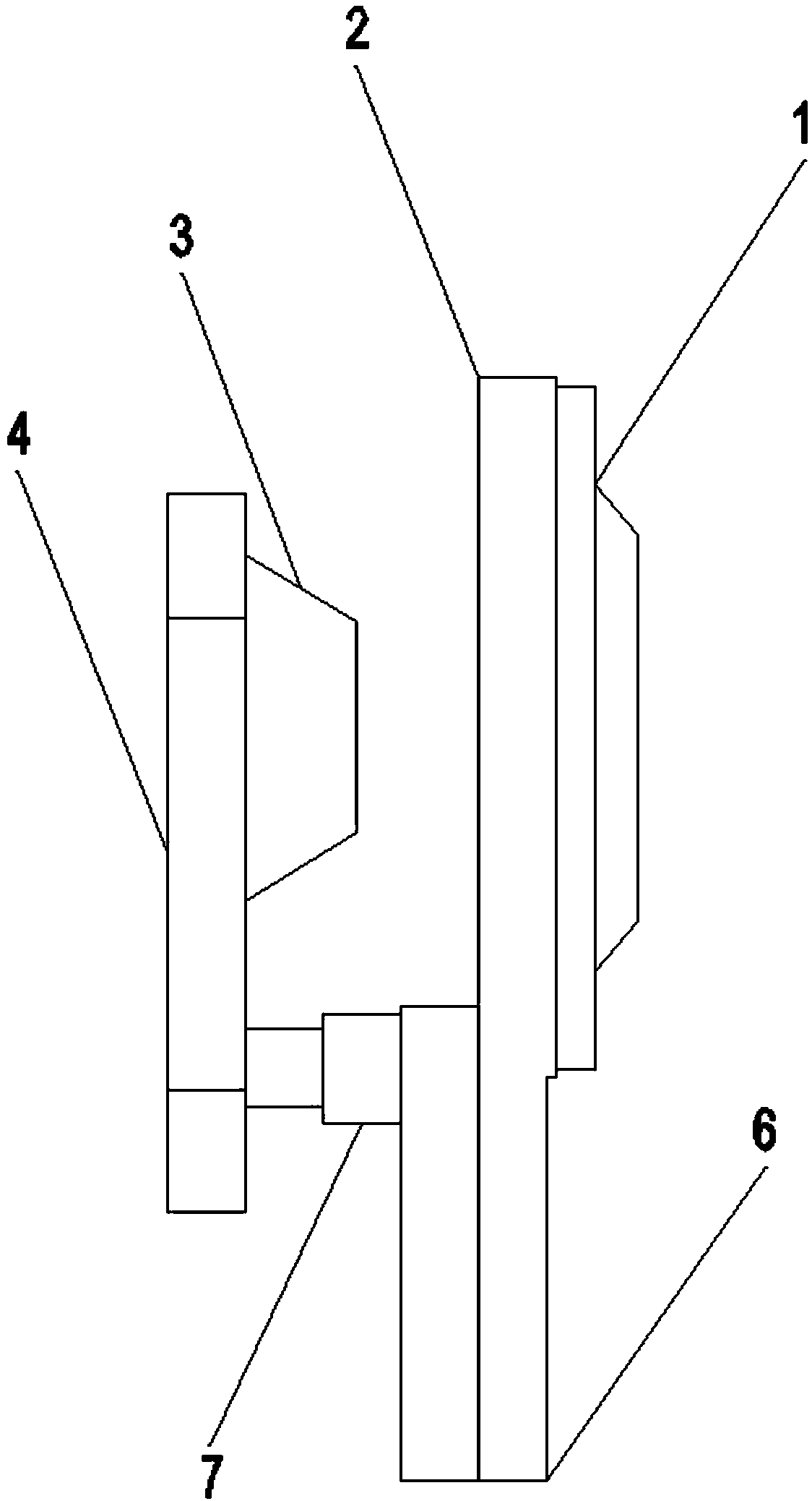 Electric drill positioning vacuum cleaner