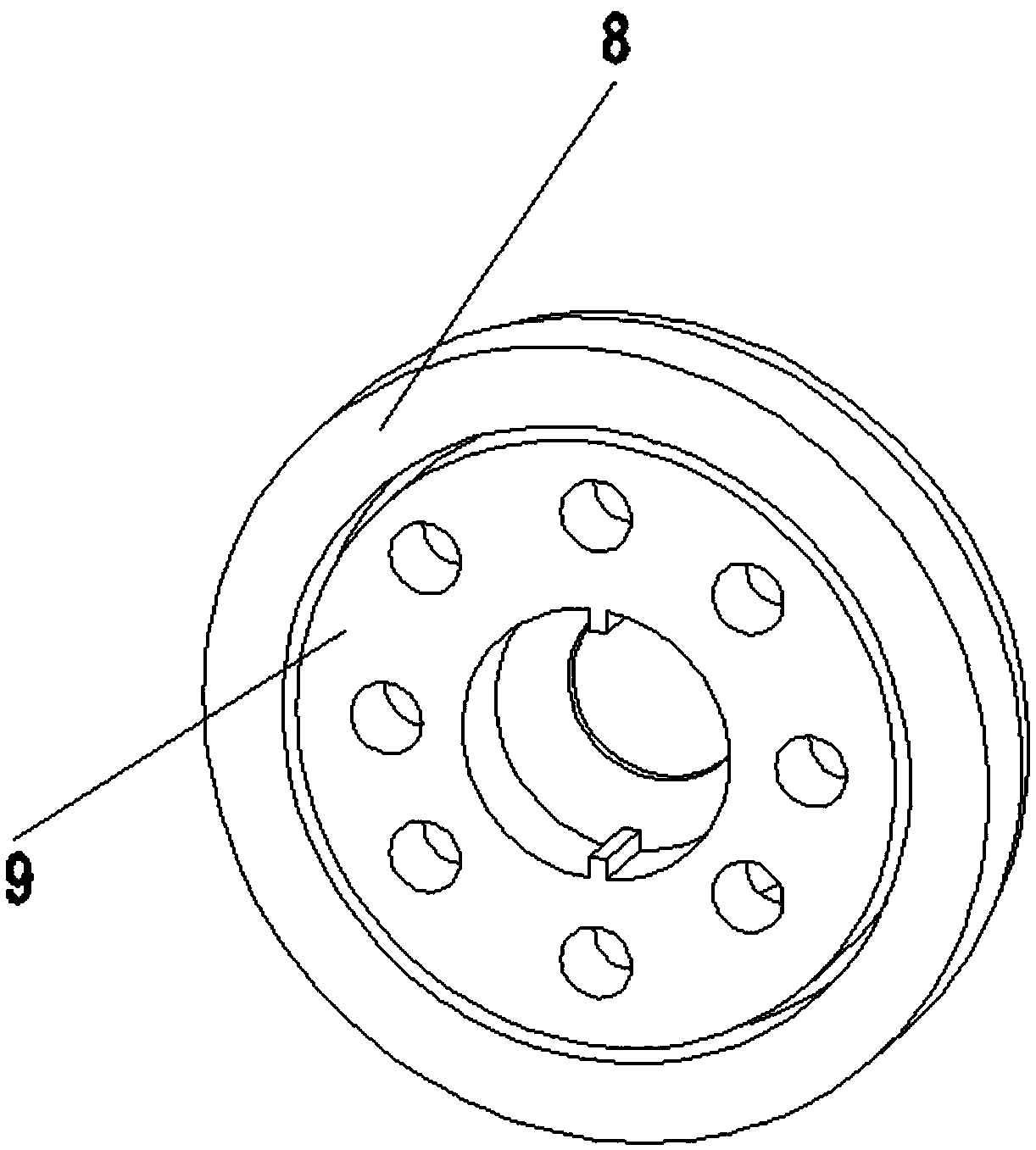 Electric drill positioning vacuum cleaner