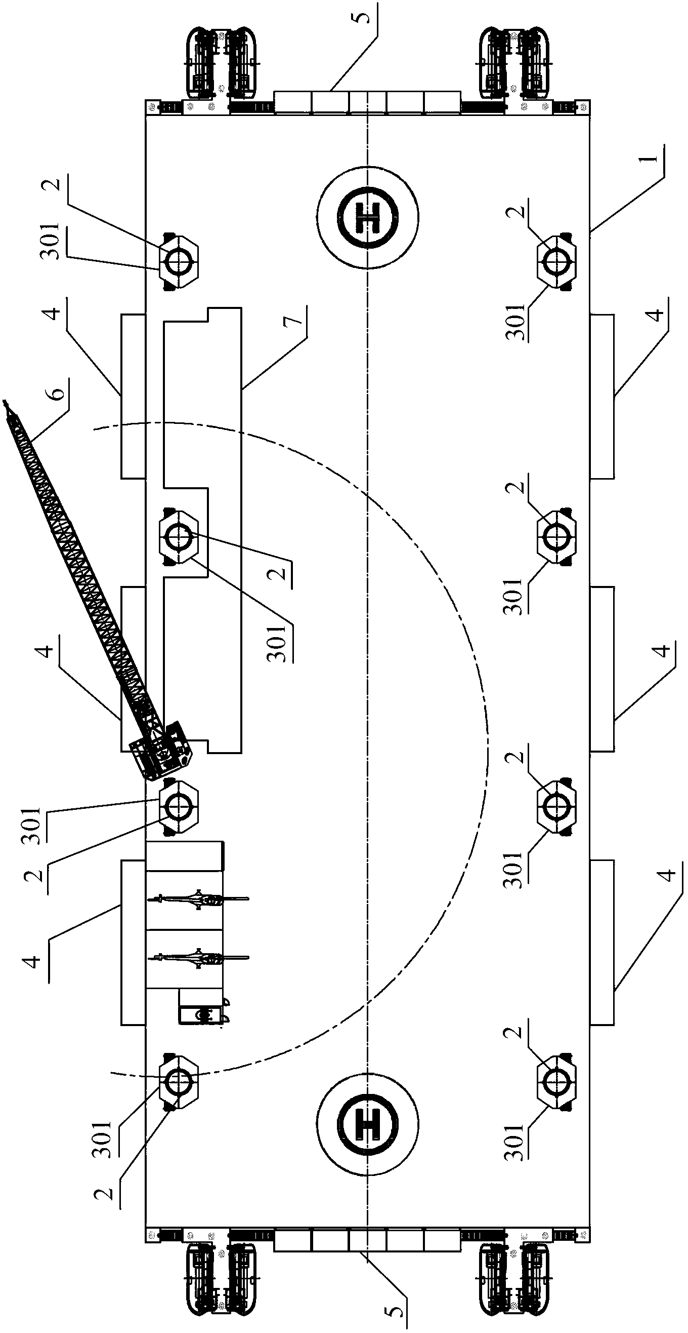 Artificial island manufacture method