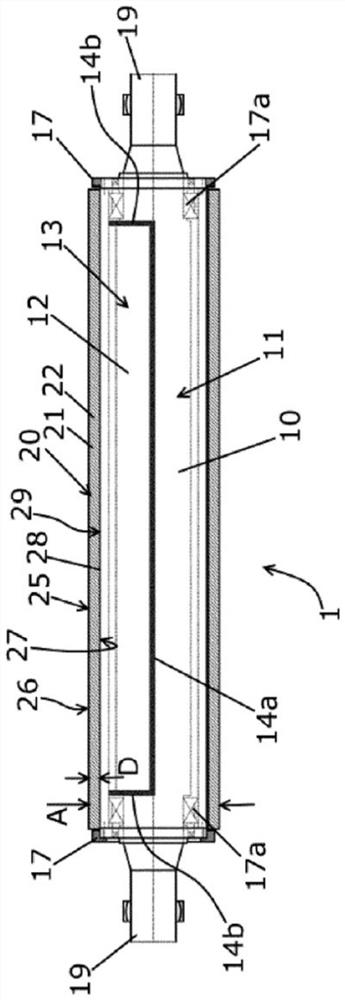 Roll and method for producing a roll