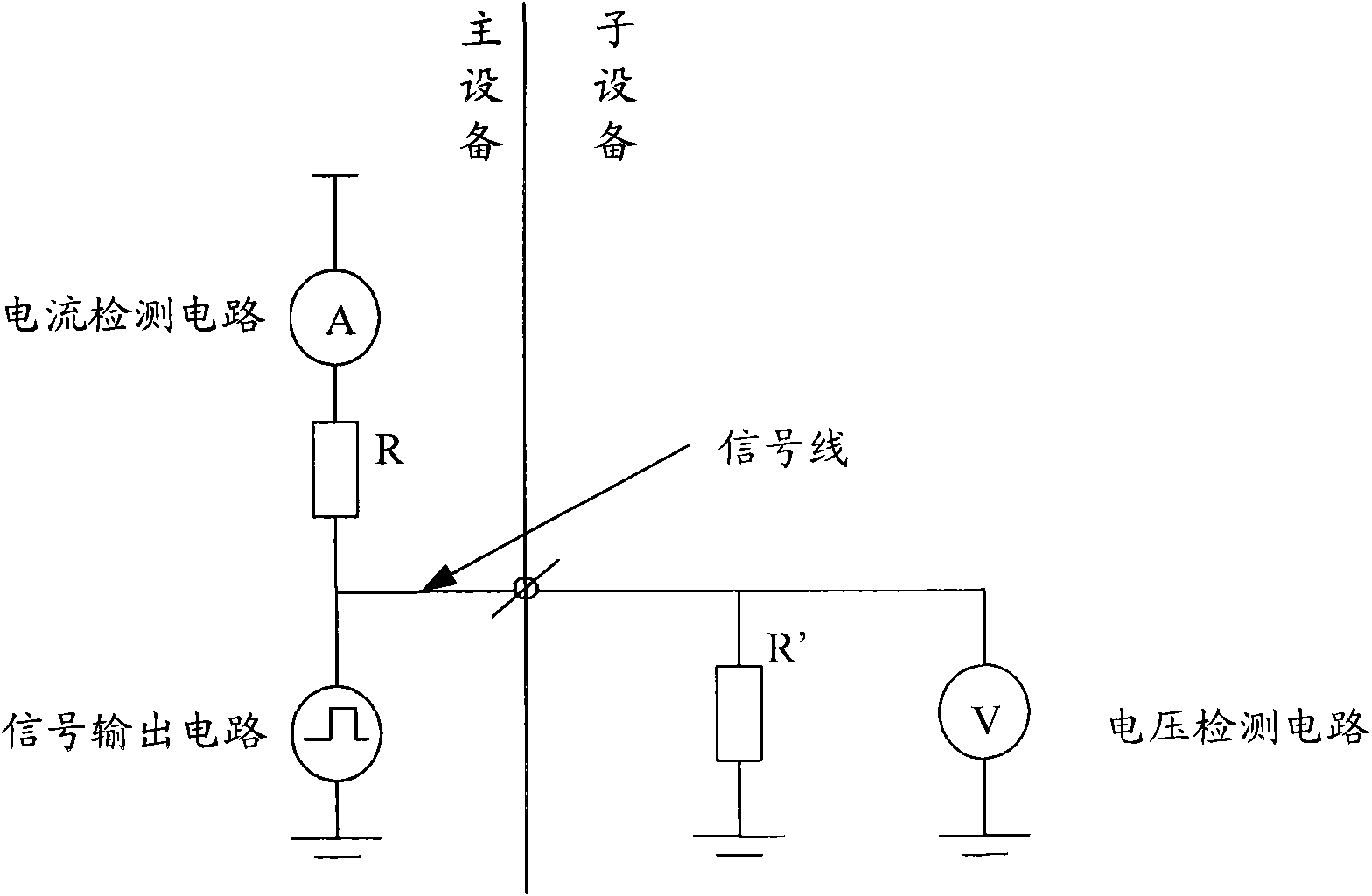 Connecting detection method