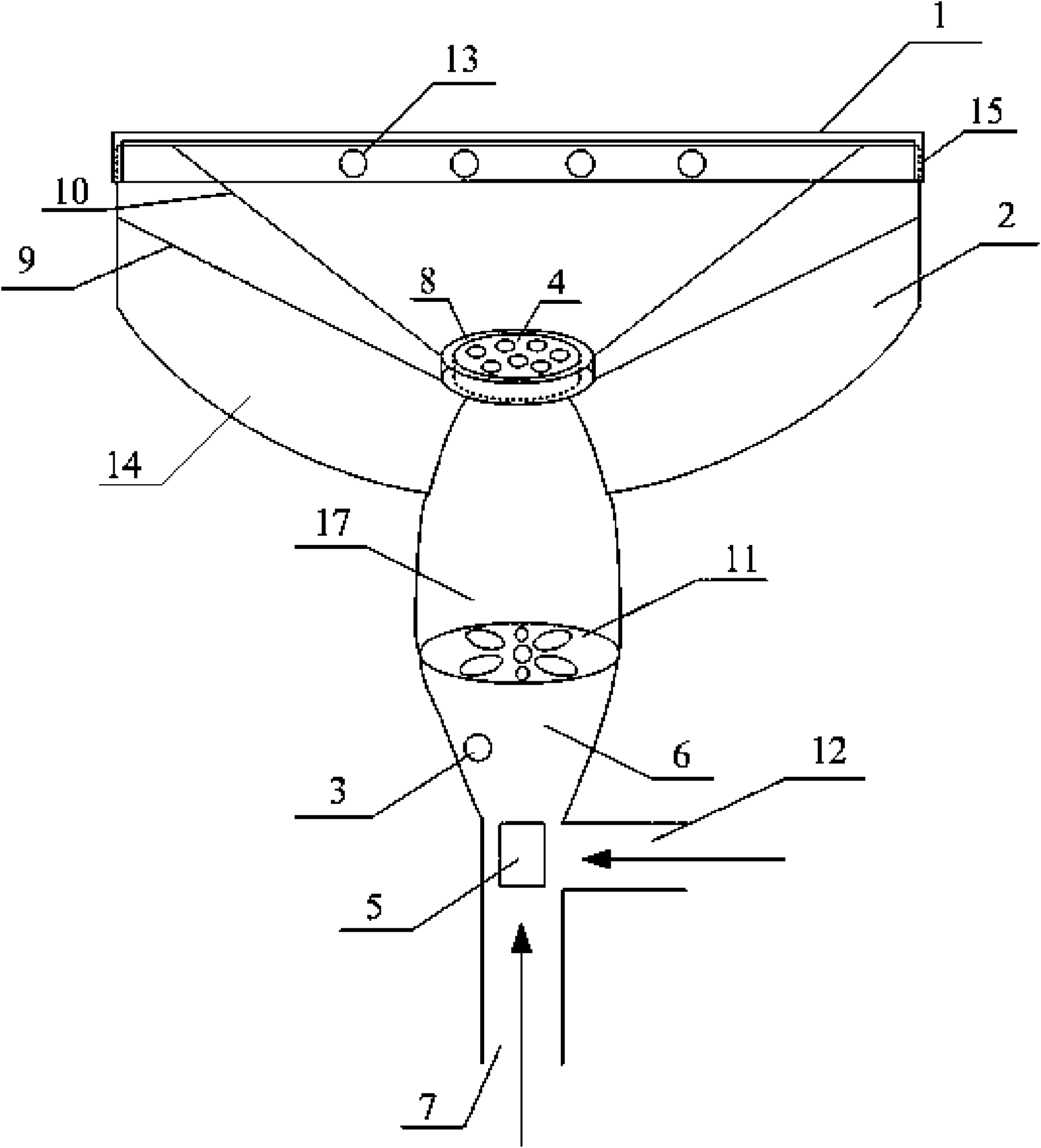 Integrally closed energy-saving gas cooker