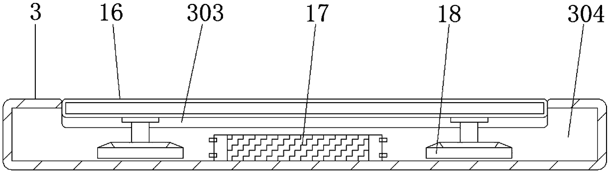 Elevator platform with automatic alarming function