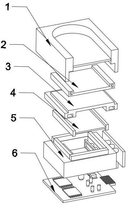 Finger vein recognition module and recognition system thereof