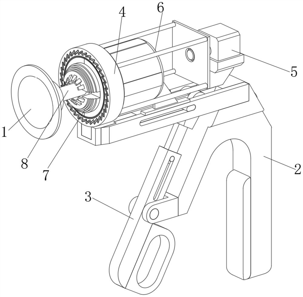 Anastomat with dual-motor driving mechanism function