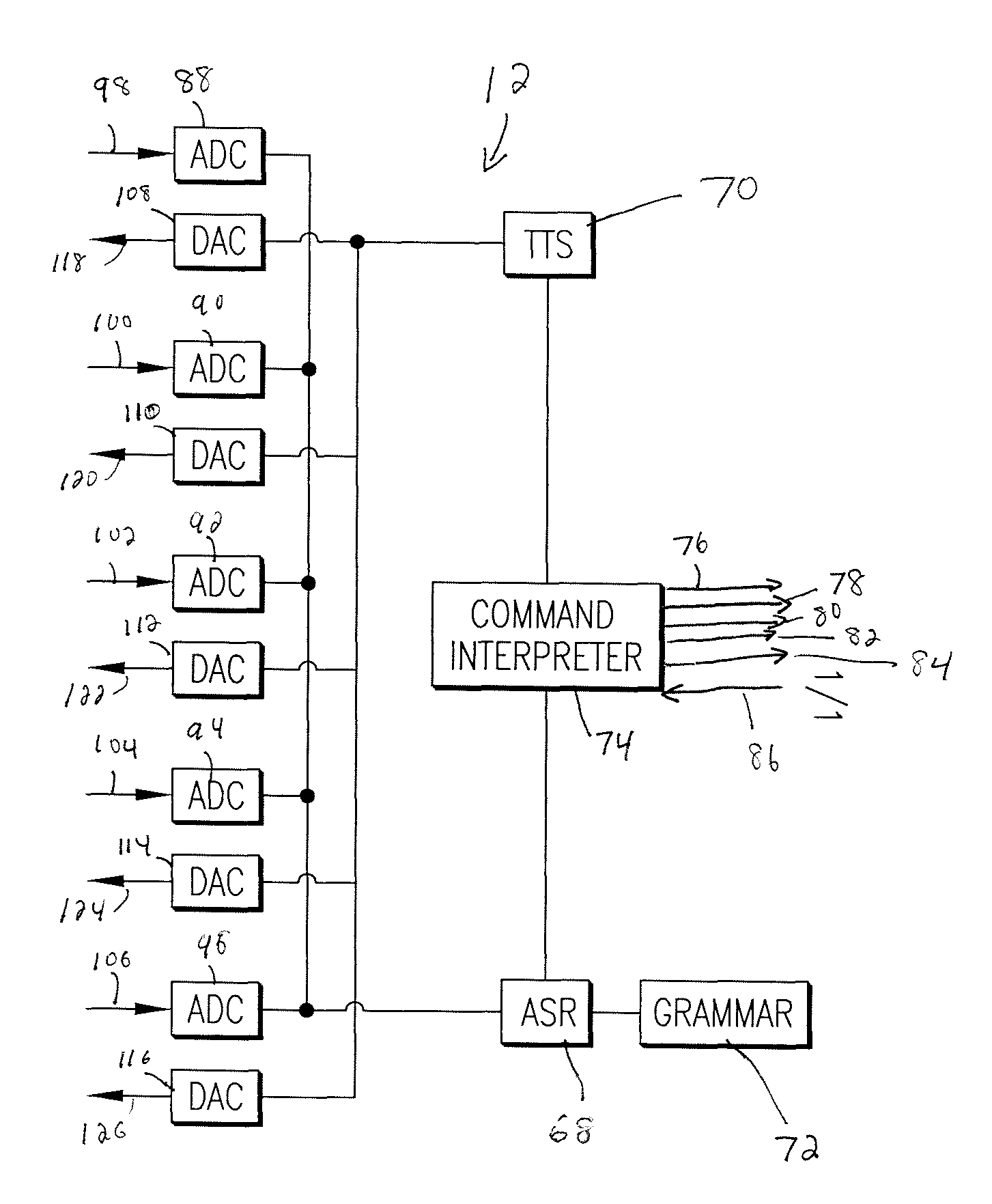 Automatic speech recognition system and method for aircraft