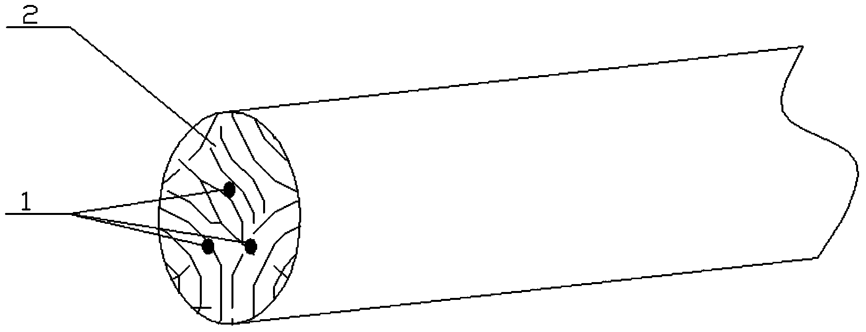 Production method of agricultural greenhouse framework