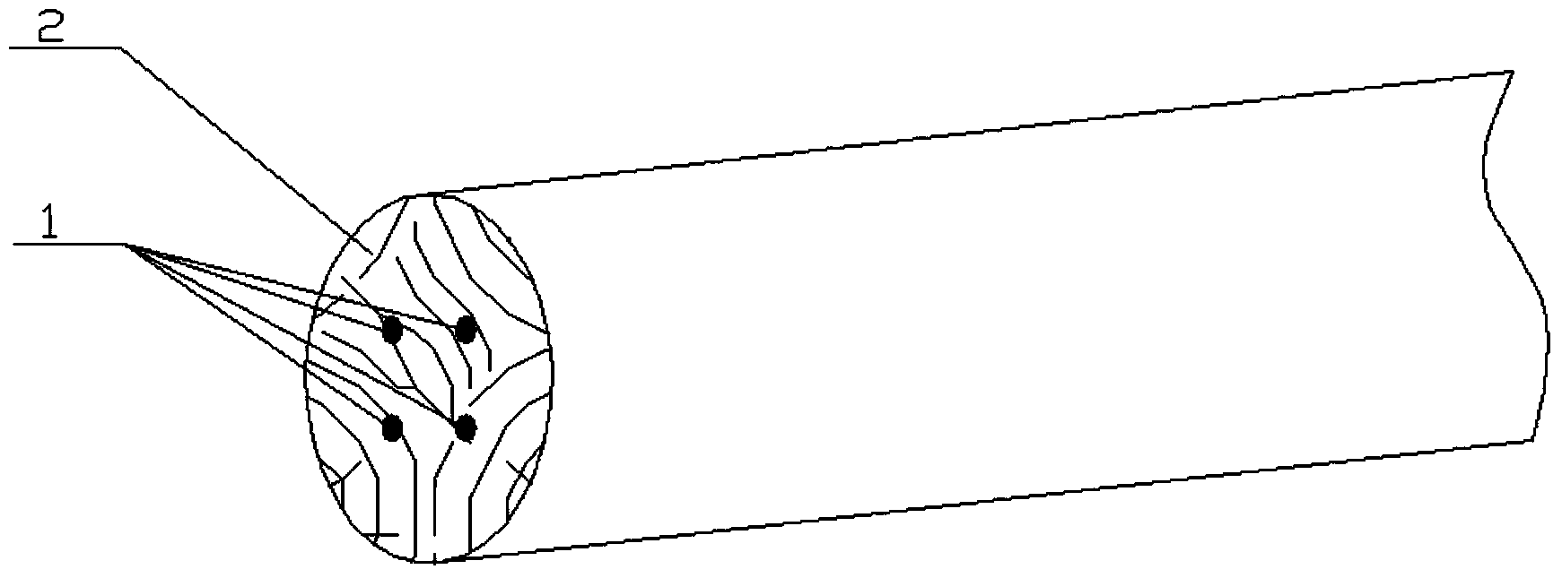 Production method of agricultural greenhouse framework