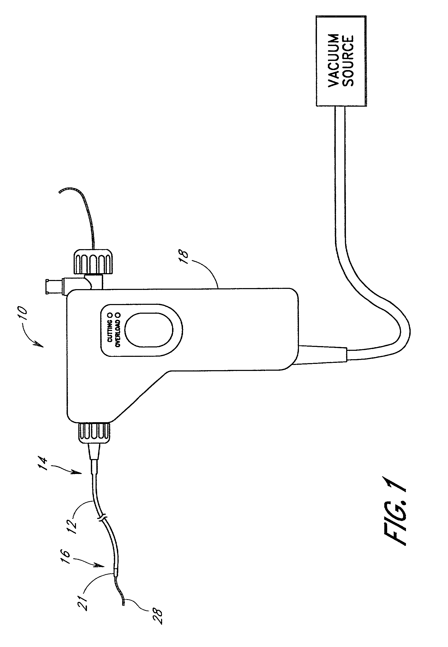 Rotational atherectomy device