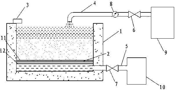 Sea sand desalination device and desalination method thereof