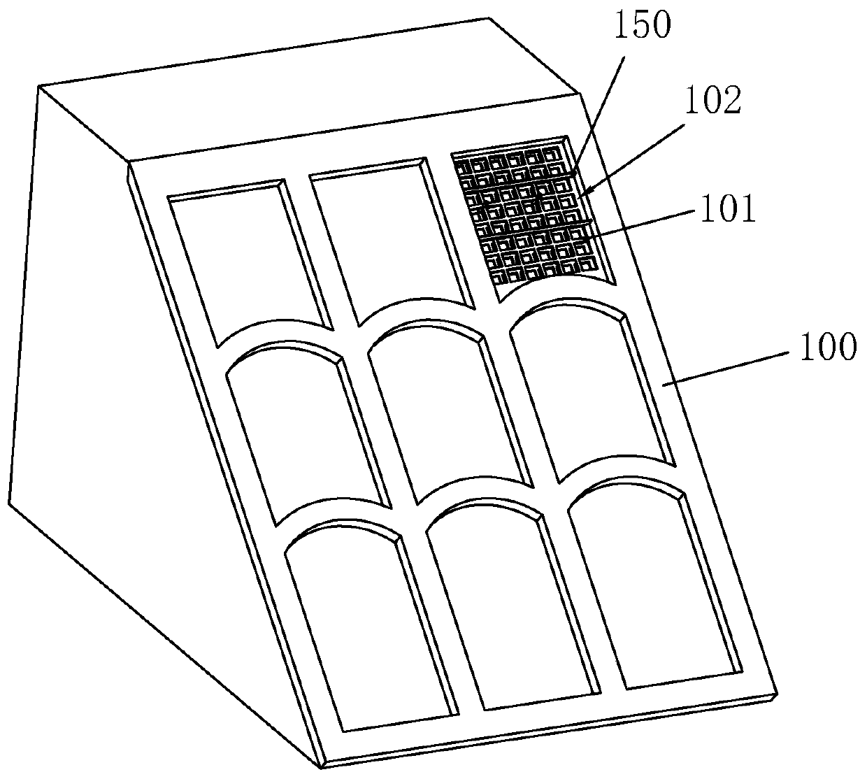 a slope protection structure