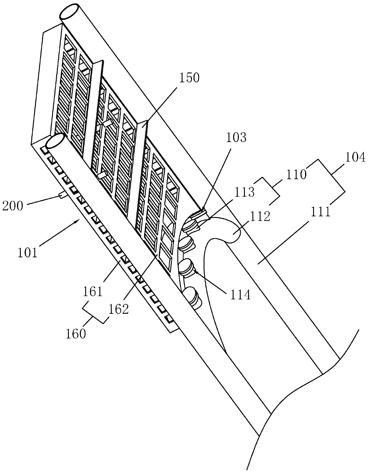 a slope protection structure