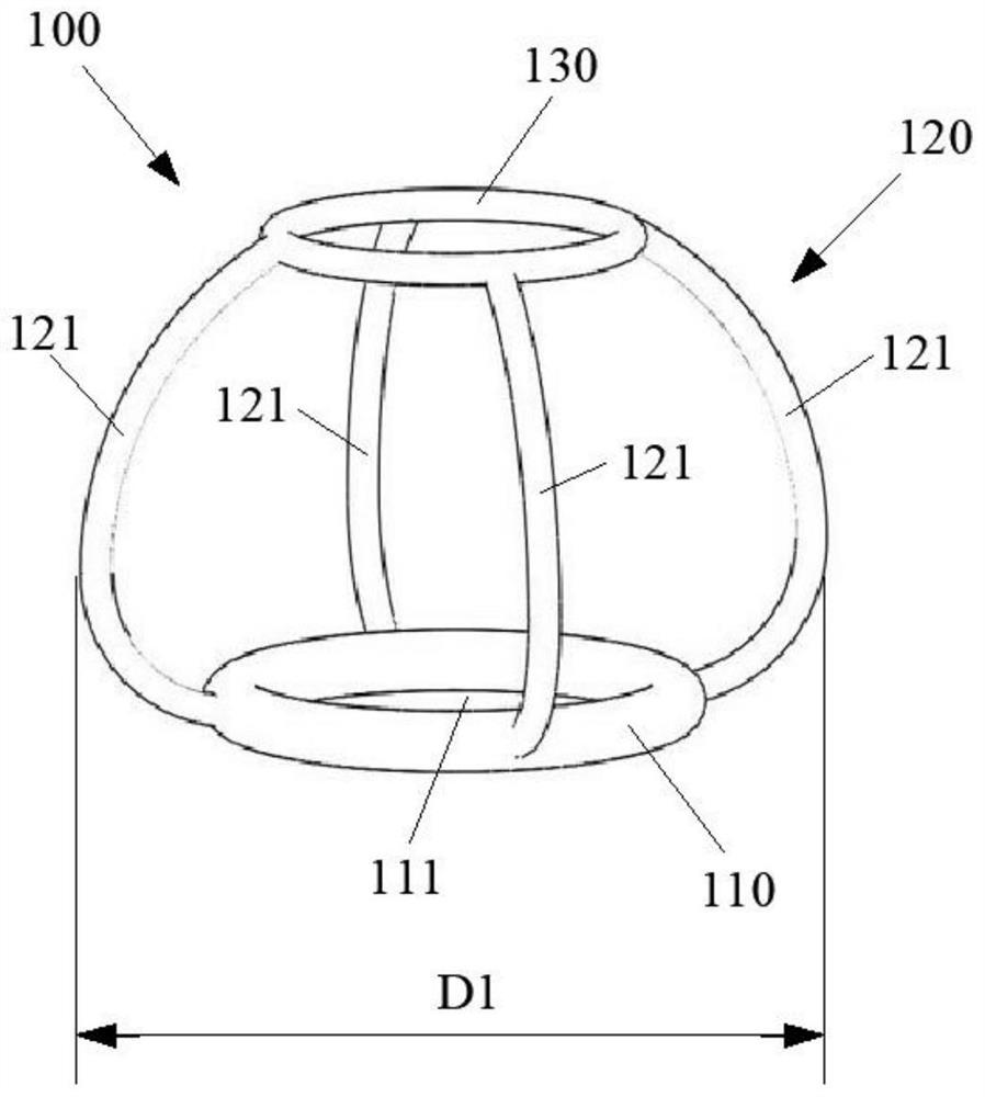 Anchoring device of heart valve prosthesis and heart valve prosthesis system