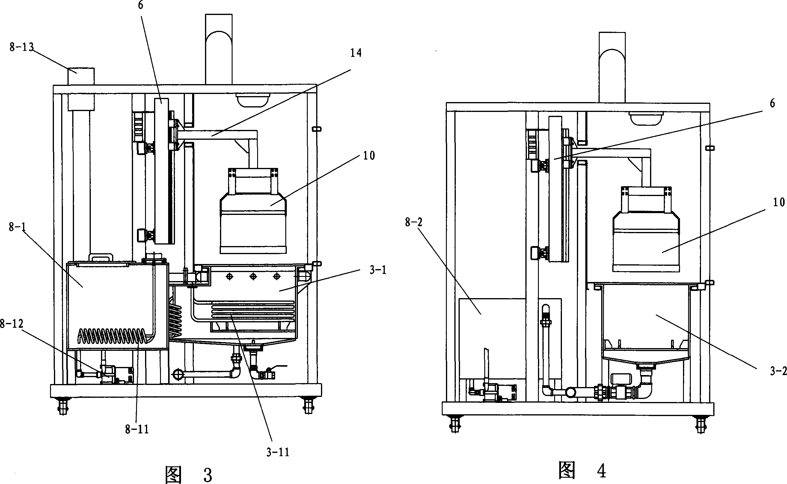 Capacitor cleaning drying apparatus and cleaning drying method