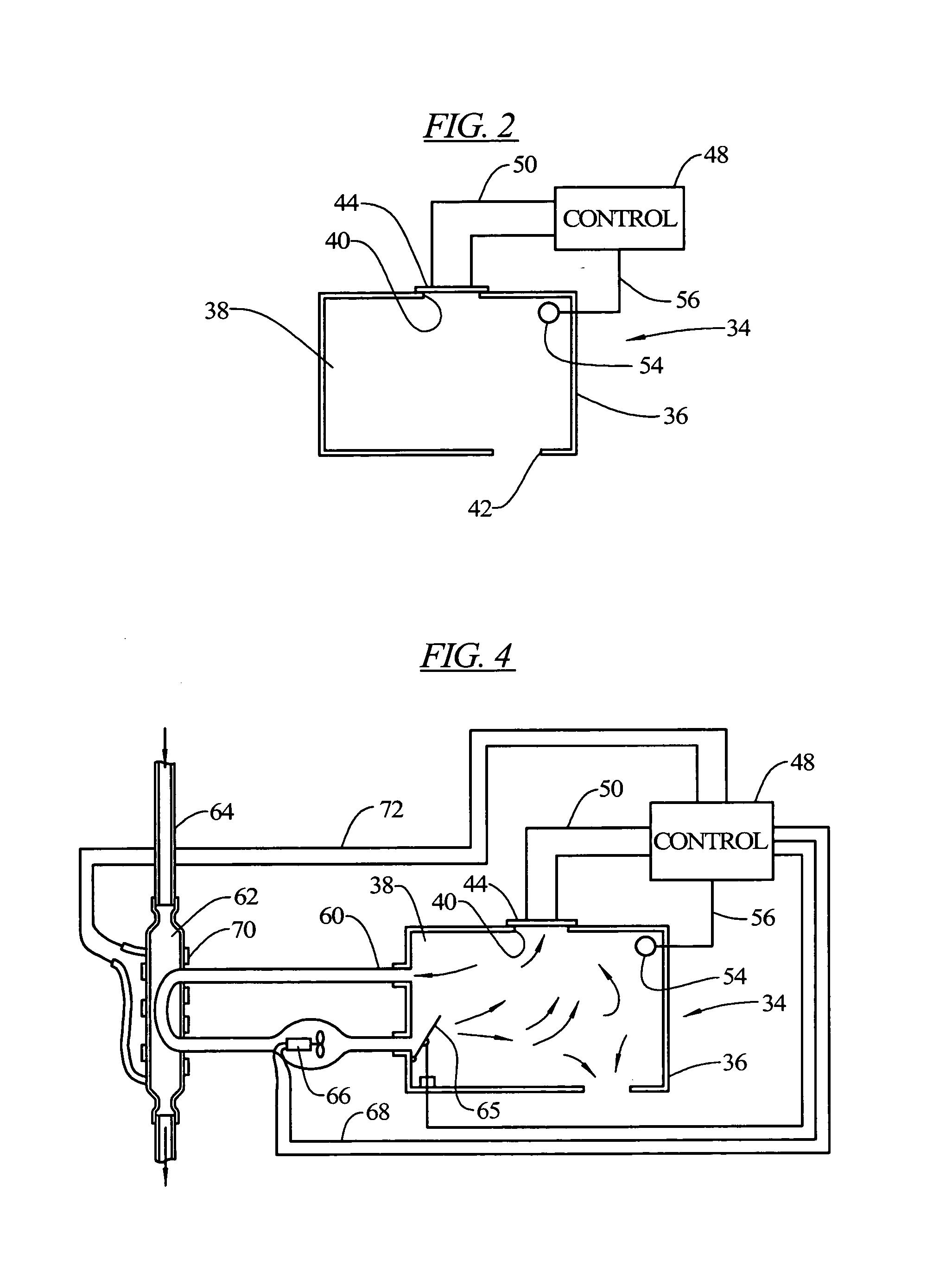 Active moisture control barrier and active humidity controlled space