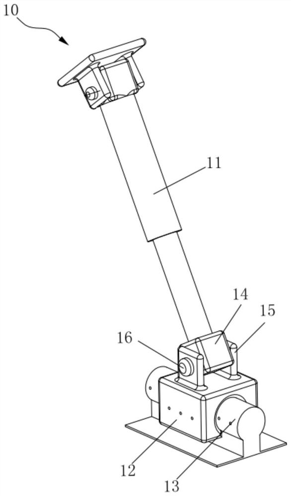 A vibration damping structure of a washing machine and the washing machine