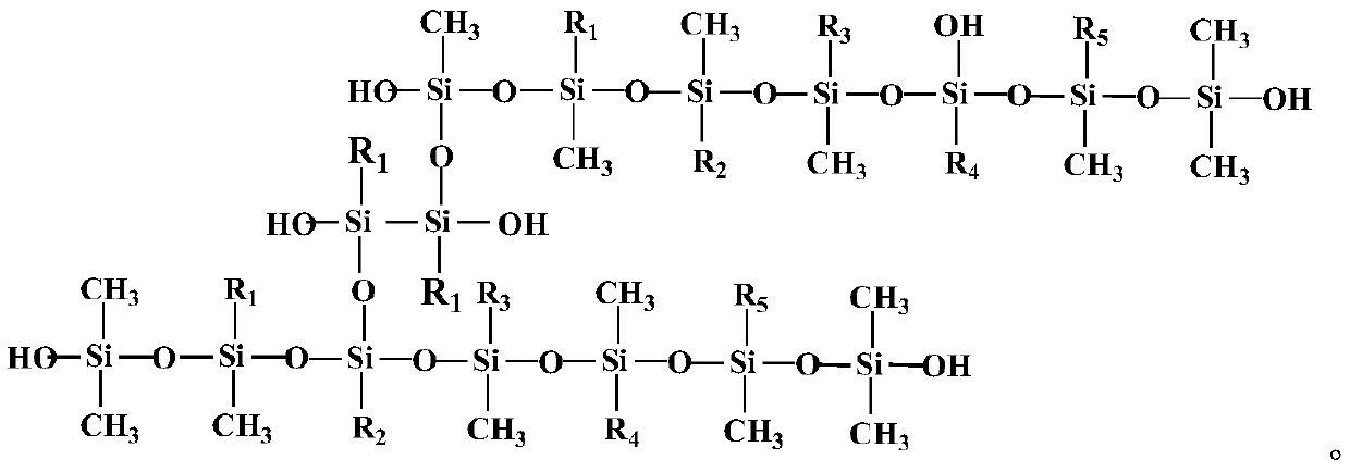 Method for eliminating phenomena that organic silicon crude monomer hydrolysate is not layered and adhered to equipment