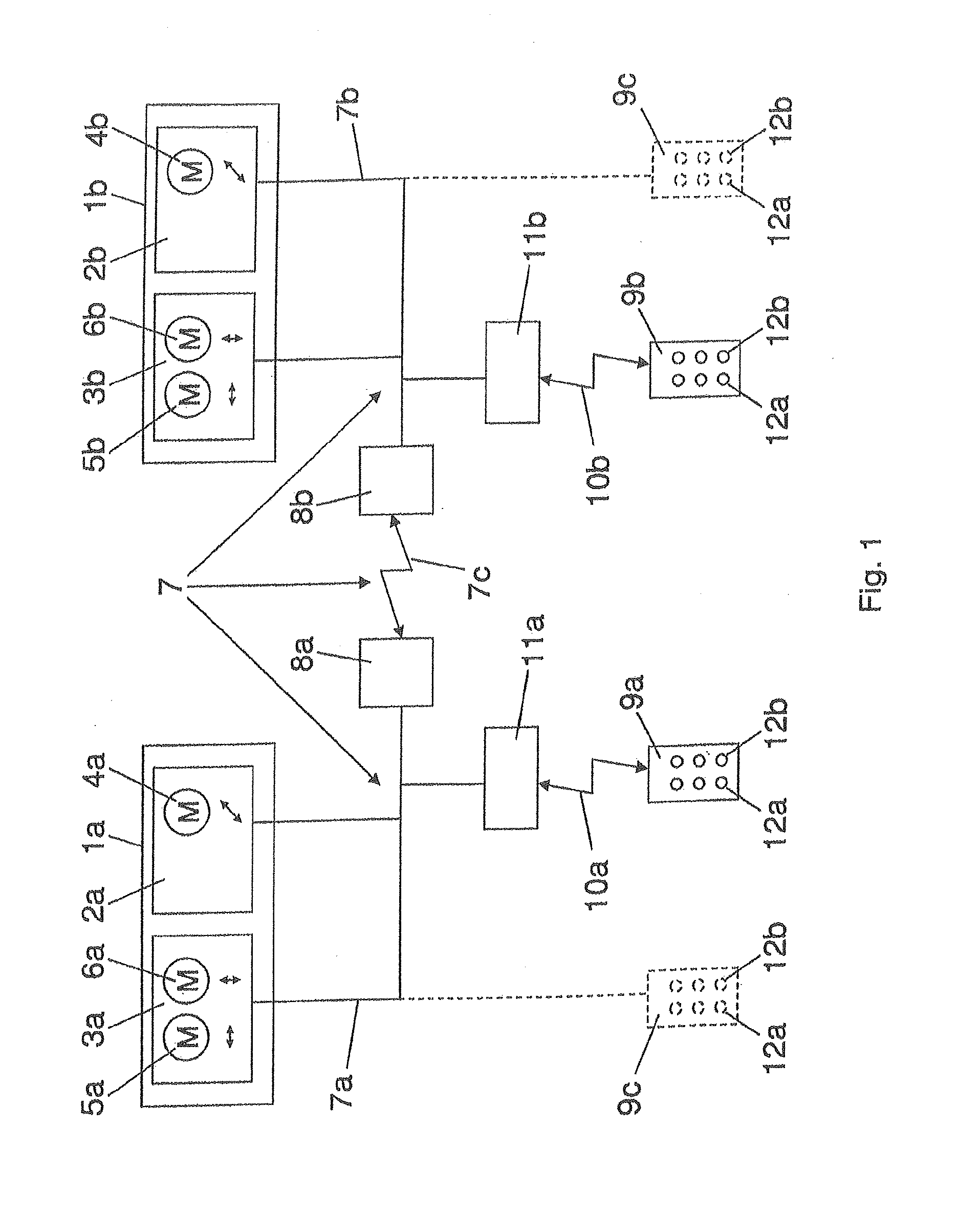 Method and control assembly for operating at least two lifting devices, in particular cranes, in parallel