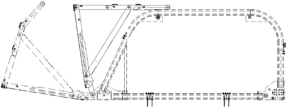 Rotating sliding lifting avoidance-free stereo garage