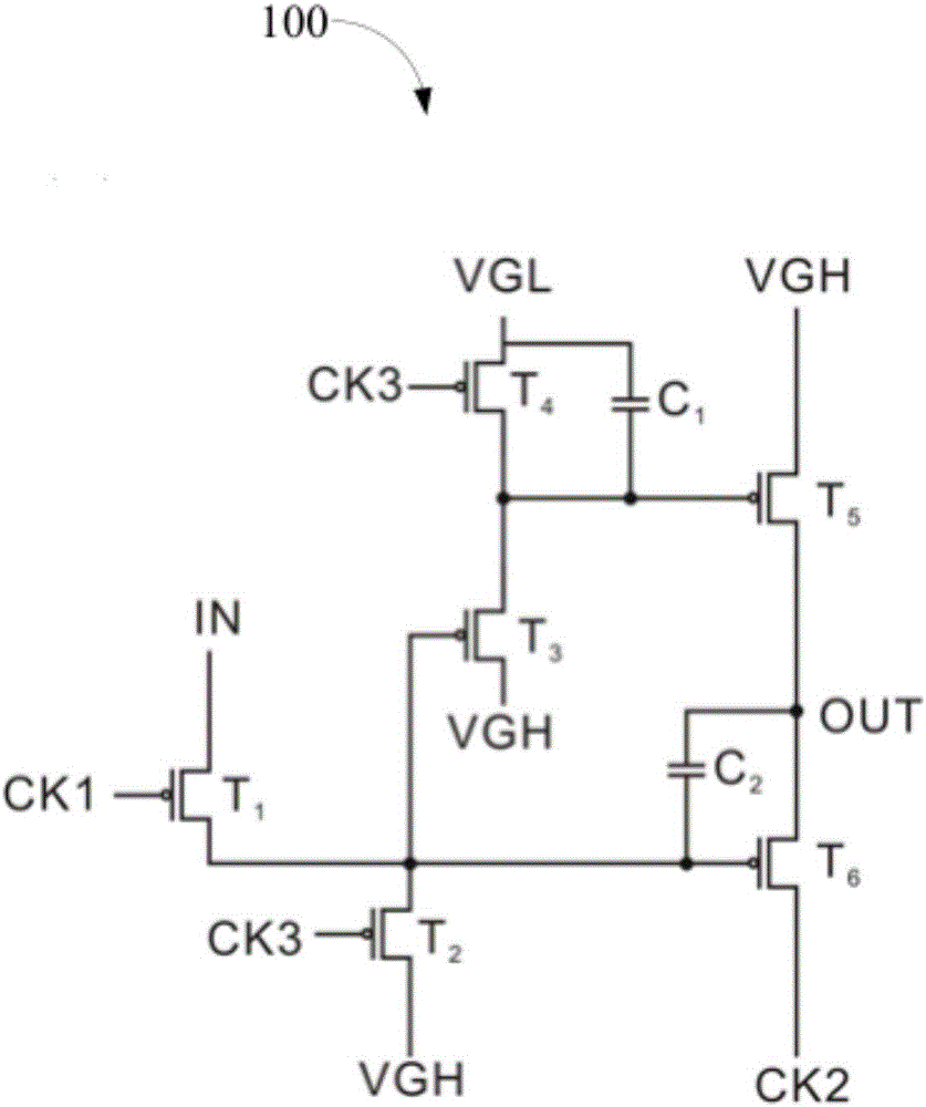 Drive circuit, array substrate and liquid crystal display