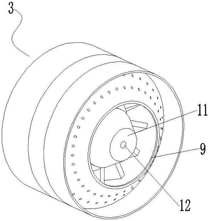 Multipoint direct injection head structure for low-pollution combustion chamber of gas turbine