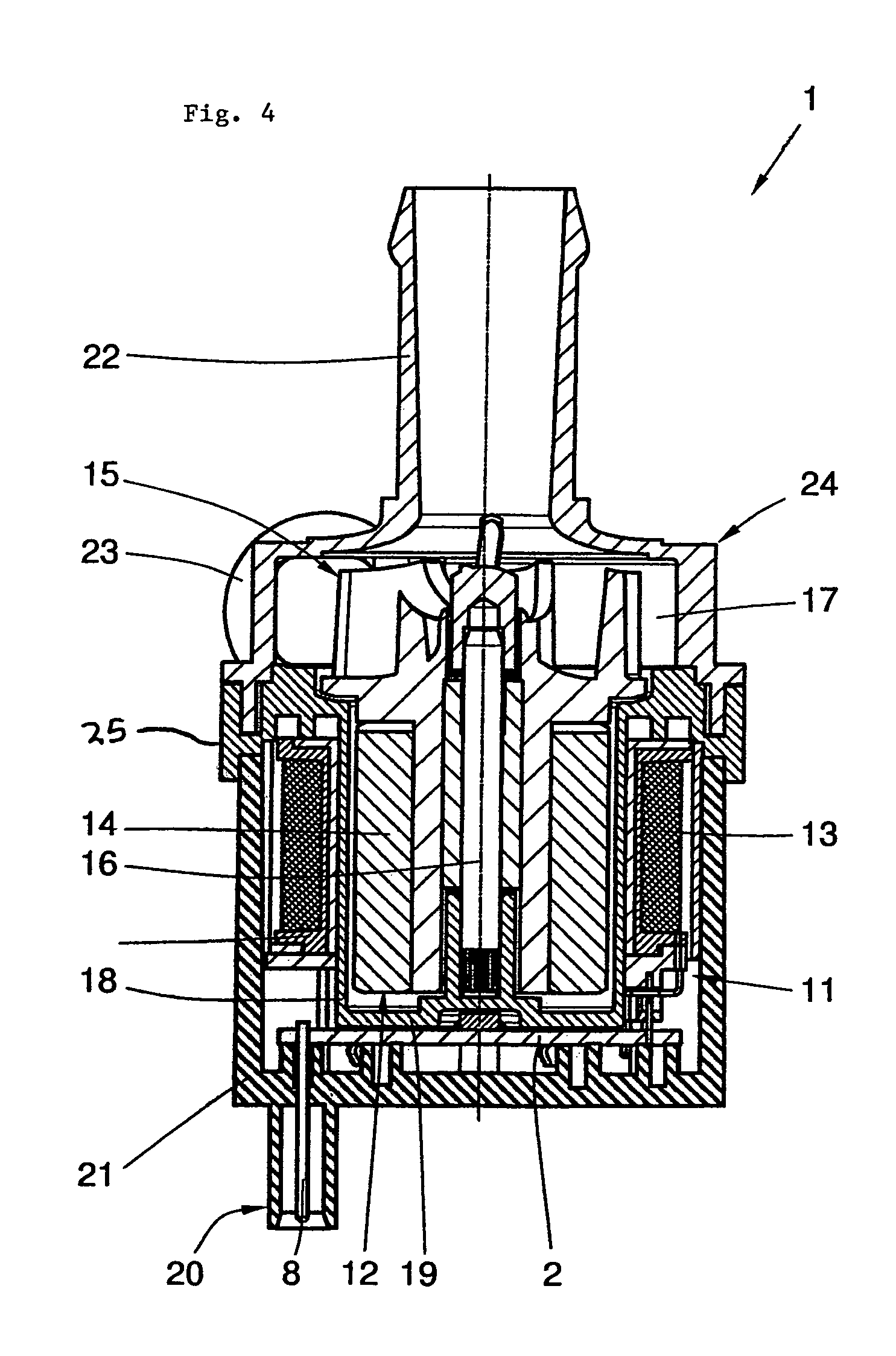 Electric drive with a circuit board