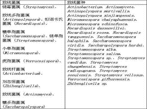 Culture medium for separating actinomycetes in high-salt environment and application thereof