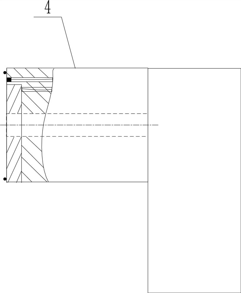 Matching degree testing device for cigarette filter sticks