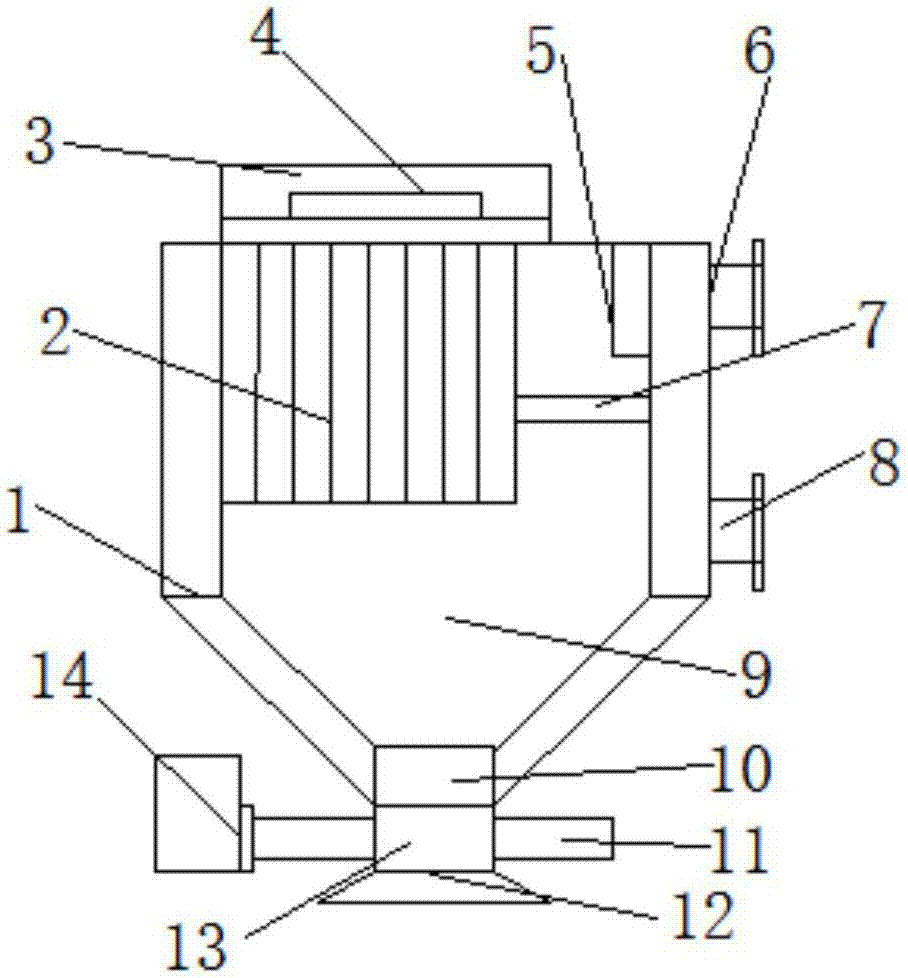 Novel material production purification device