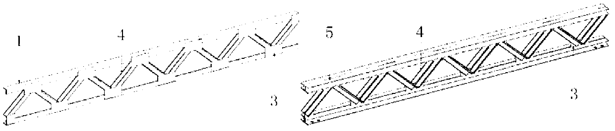 Industrialized assembly type pillar-running-through steel structure frame prestress eccentric support system