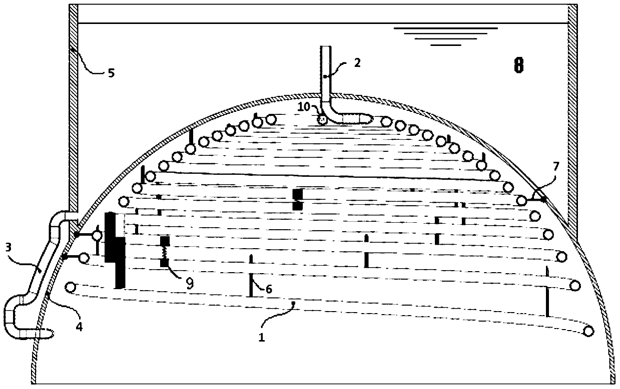 Passive containment cooling system