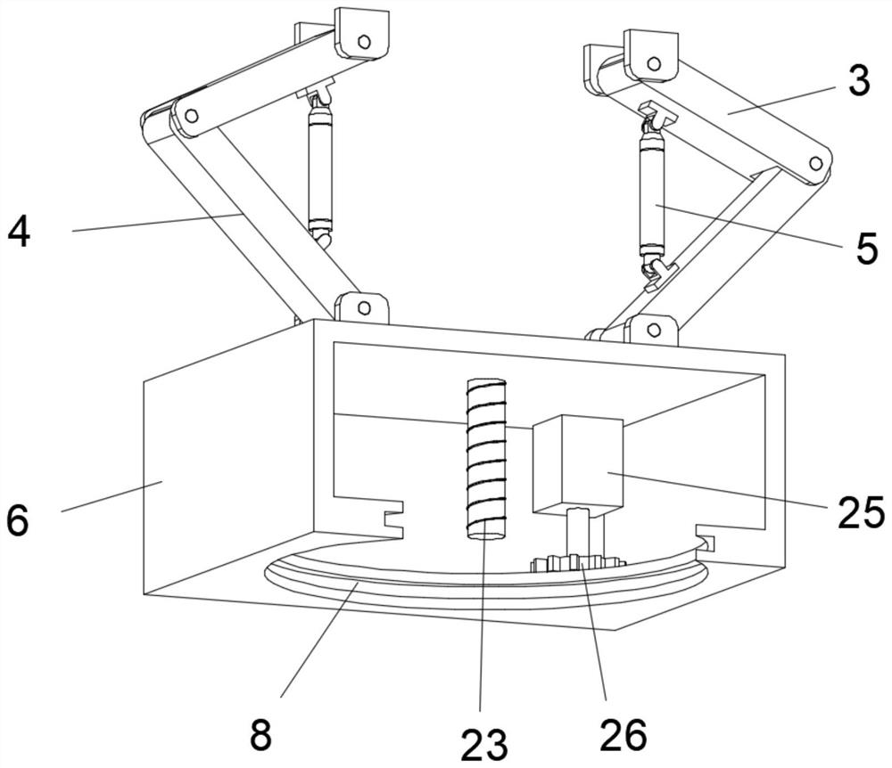 Cylindrical squeezing and expanding device for civil engineering